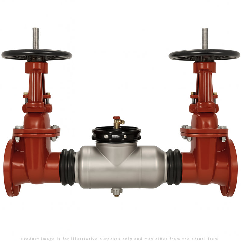 Zurn Wilkins 10-350ASTOSY 10" Backflow Preventer | Stainless Steel DCVA with OS&Y Gate Valves