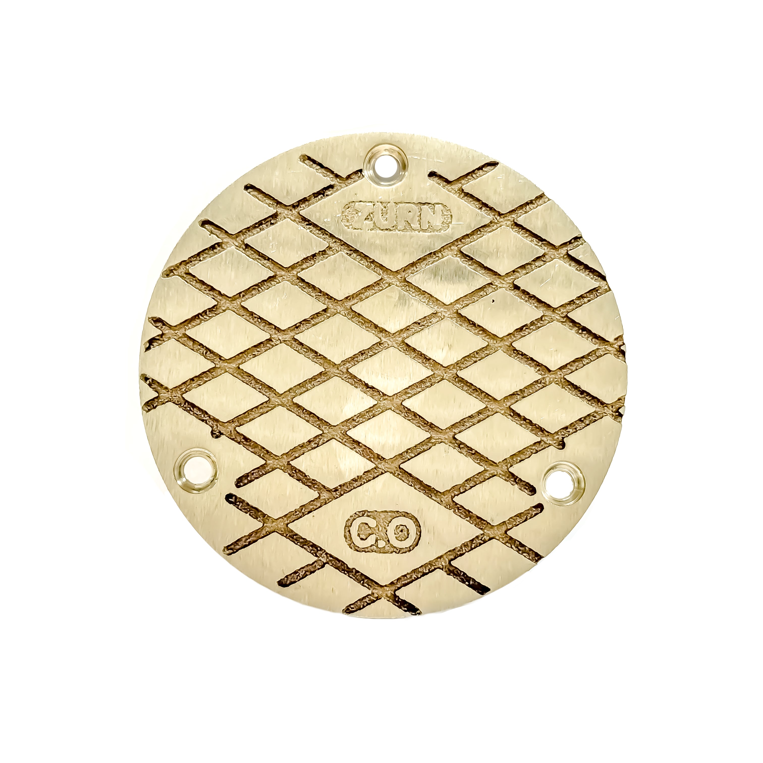 Zurn PN1400 Cover 2 Nickel Scoriated Cover