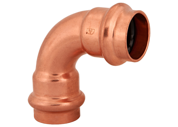 BMI 2" Wrot Copper Press-Fit 90 Degree Elbow Fitting Item 47309