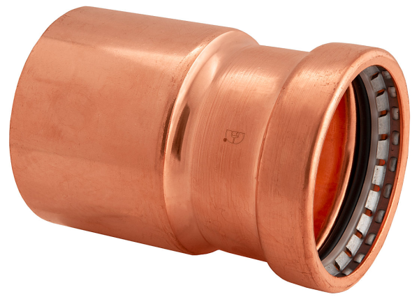 BMI 3" x 1-1/2" Wrot Copper Press-Fit FTG x P Bushing Fitting Item 47153