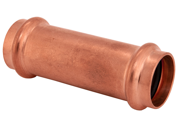 BMI 1" Wrot Copper Press-Fit Long Repair Coupling Fitting Item 47086
