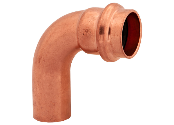 BMI 3/4" Wrot Copper Press-Fit FTG x P 90 Degree Street Elbow Fitting Item 47355