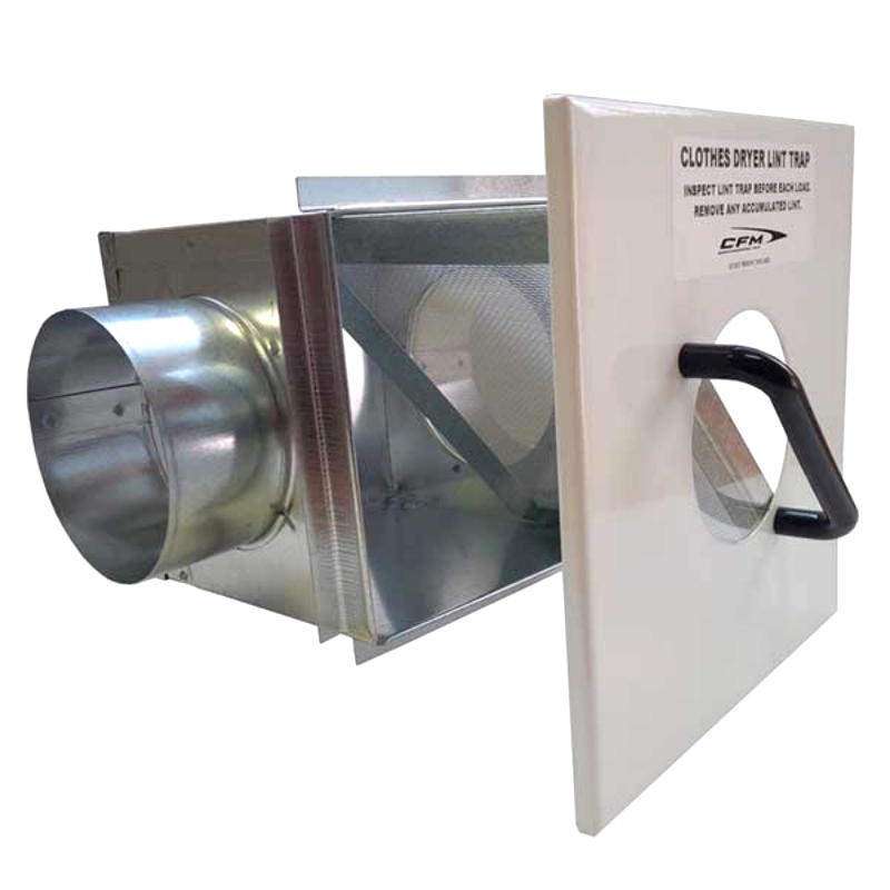 CFM LT100 4" Dry Exhaust Duct Lint Trap