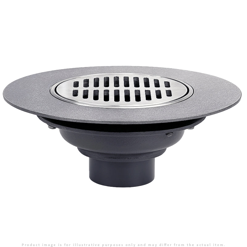 Z532-Zurn-12-Inch-Wide-Flange-Heavy-Duty-Floor-Drain-with-Trowel-Flange-AI-IMG-1