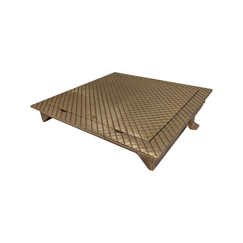 Zurn ZAB1461 Square Hinged Floor Access Panel - Bronze