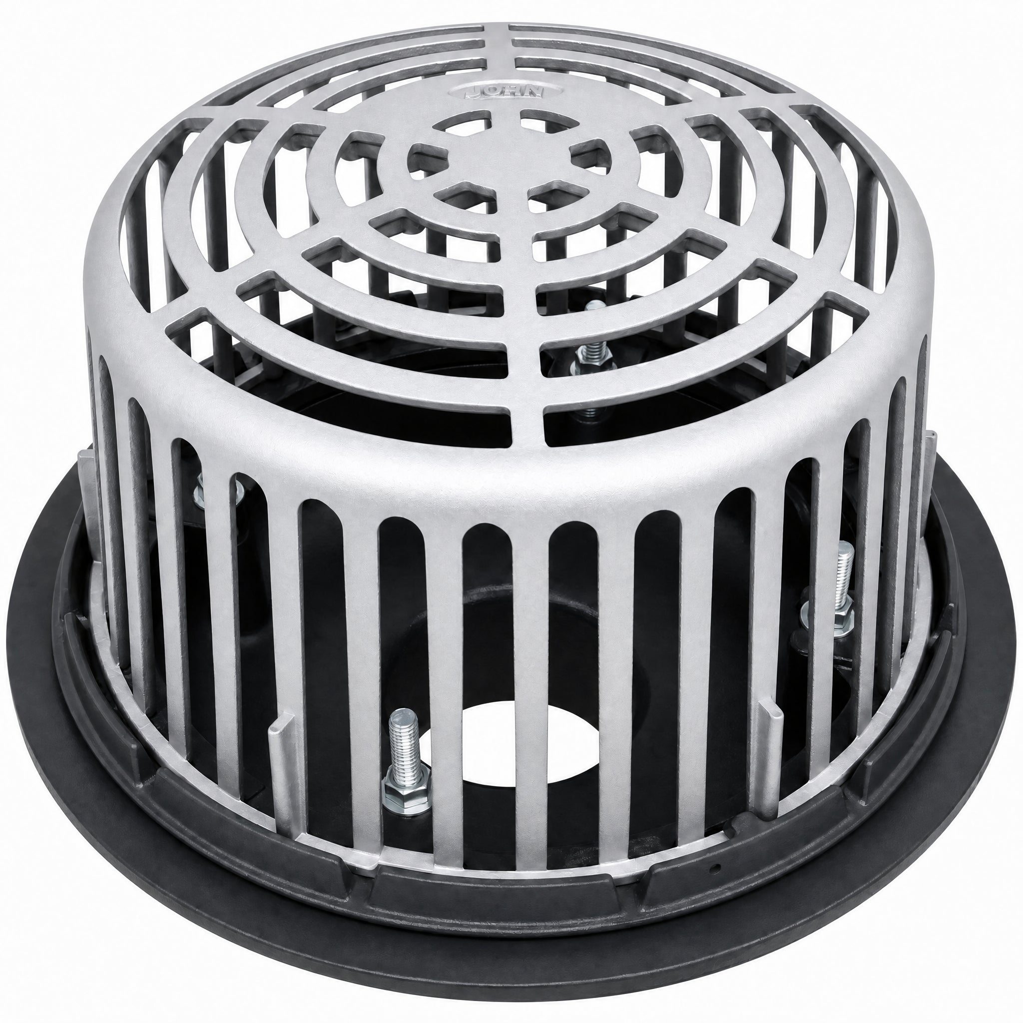ZURN-ZA100-15-INCH-ROOF-DRAIN-ALUMINUM-DOME-IMG-1