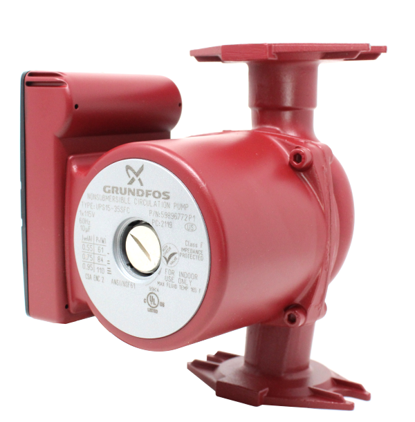 Grundfos 59896772 UPS 15-35 SFC Stainless Steel Circulator Pump For Domestic Hot Water